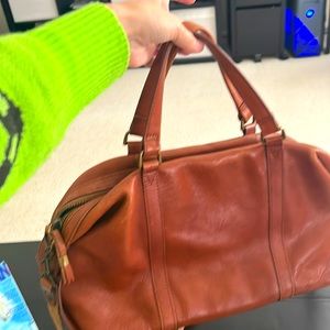 Madewell Glasgow Satchel price firm